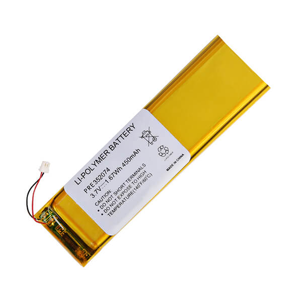 消費(fèi)數(shù)碼電池352074-3.7v-450mAh