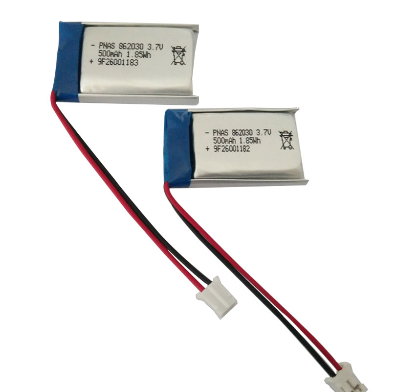 【PANS】3.7V  500mAh 862030 聚合物鋰離子電池