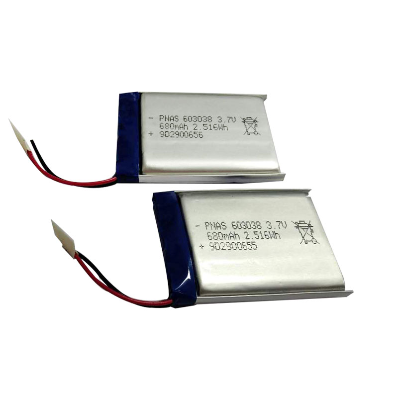 【PANS】3.7V  680mAh 603038藍牙音響專用鋰電池